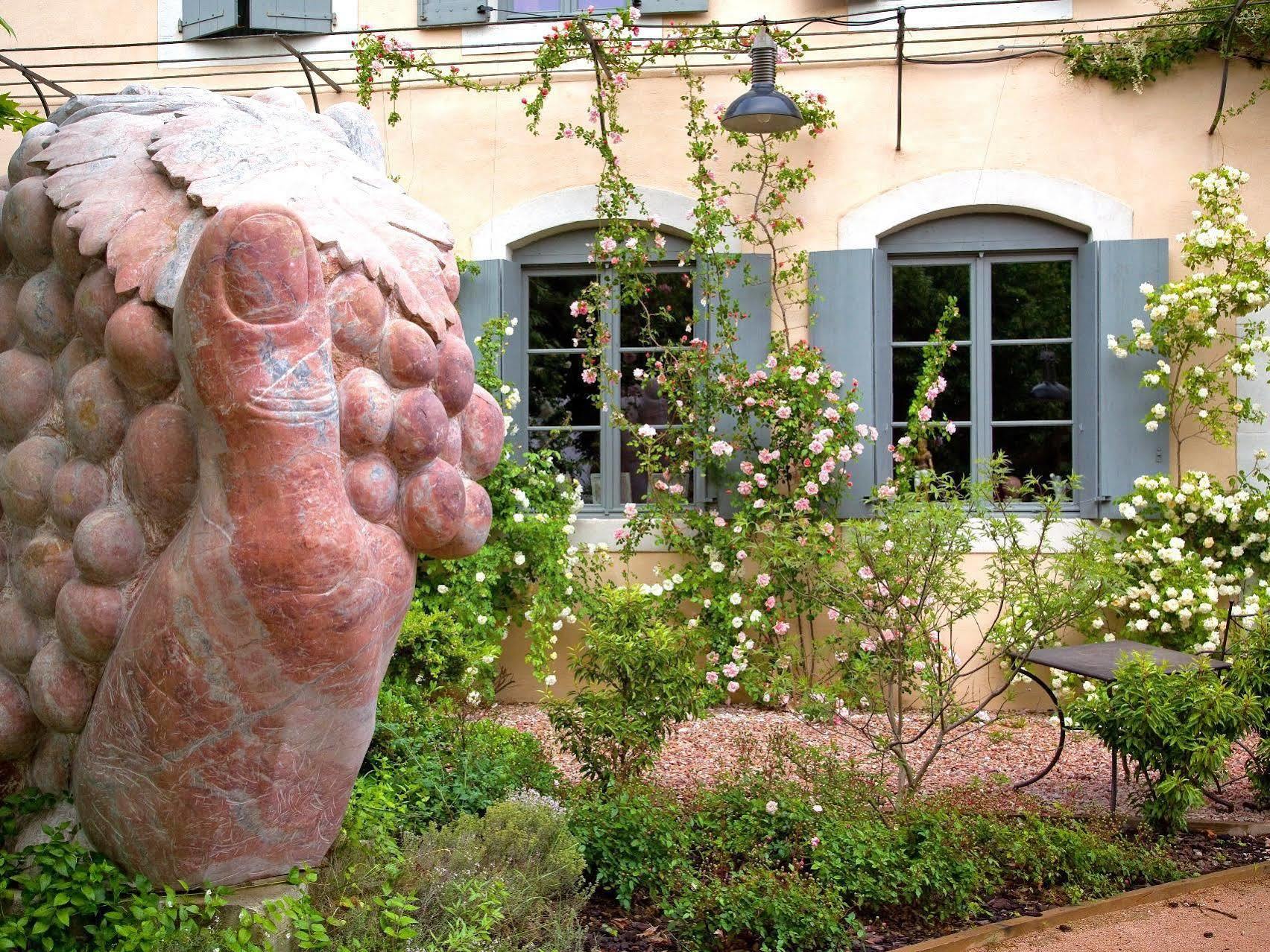 Logis Hotel - Restaurant La Marbrerie Caunes-Minervois Exteriér fotografie